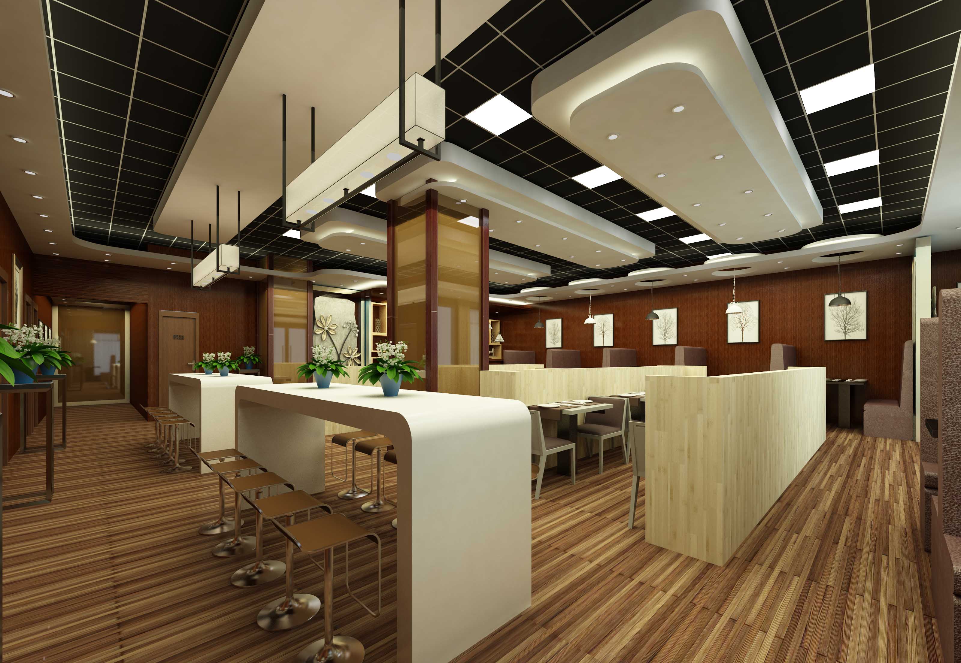 杭州餐廳裝修設計公司--快餐店裝修設計攻略 這樣裝修的快餐店不擠爆你找我?。? title=